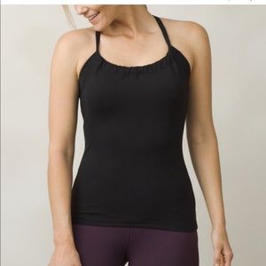 PrAna black Quinn Halter Top